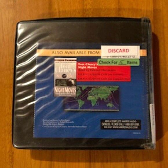 Tom Clancy - Breaking Point - Books on Tape ............. 5 Discs - Picture 2 of 4